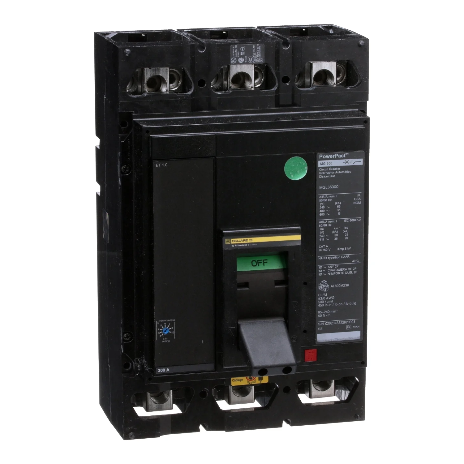 Interruptor Schneider MGL36300