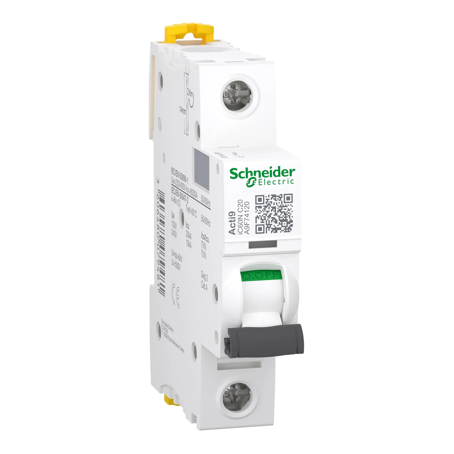 Interruptor termomagnetico A9F74120